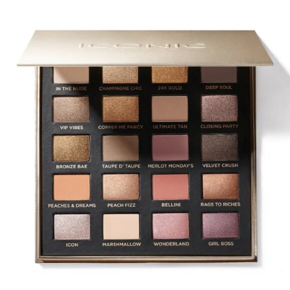 ❣️2/$36 NIB ICONIC London Day to Slay Eyeshadow Palette 20 Shades Retail $62.00 - Picture 3 of 14